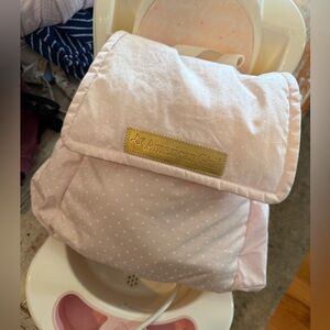 American Girl Light Pink Polka Dot Backpack